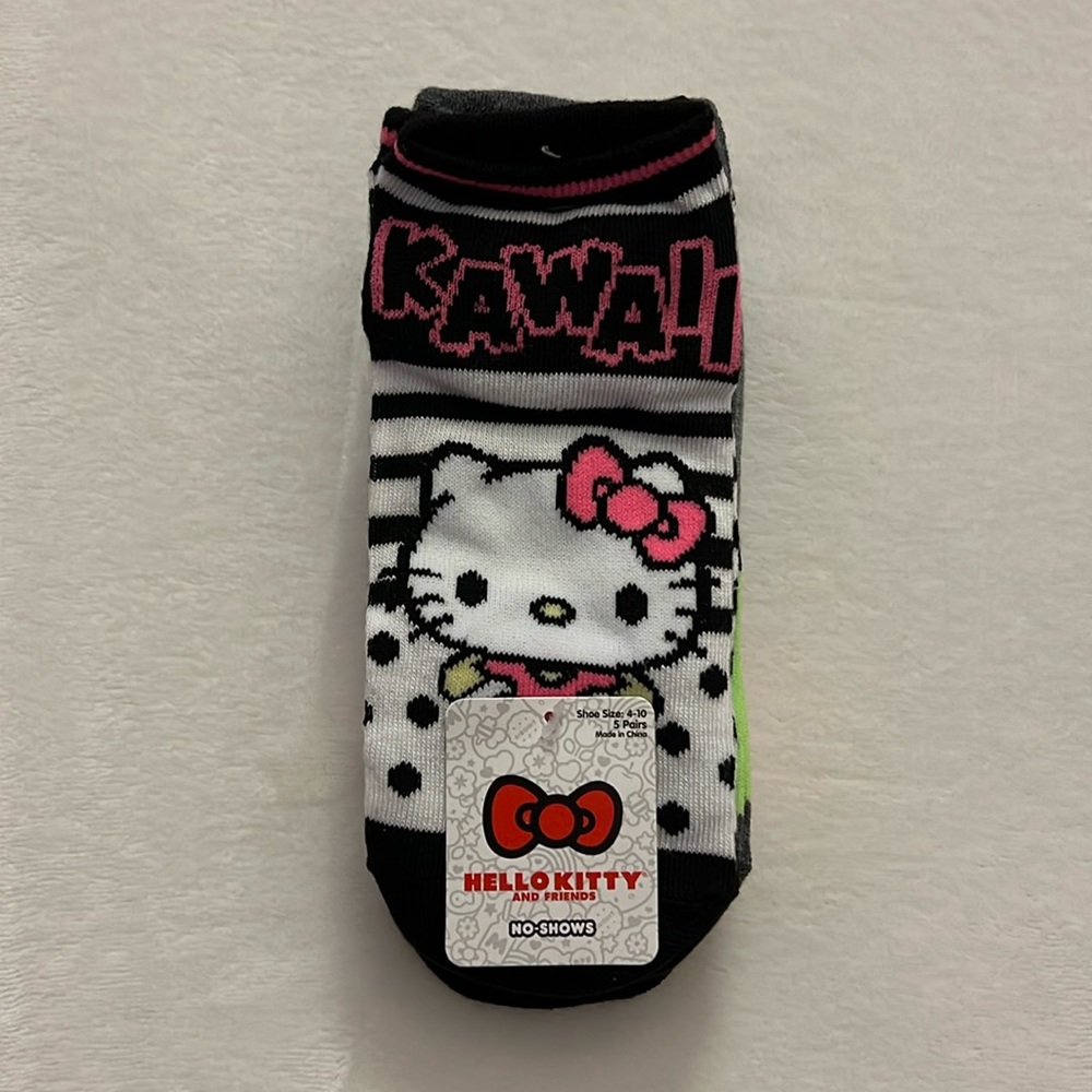 Hello Kitty & Friends No Show Socks